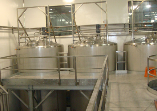 Final Mixing Tanks