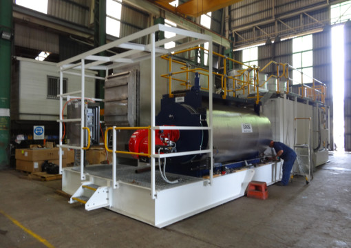 Inert Gas Generator being built